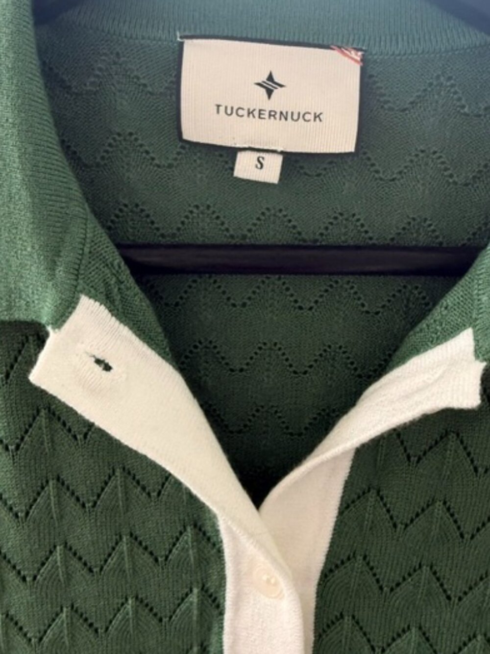Tuckernuck Mountain View May Sweater Polo Dress (Small) - Picture 3 of 3